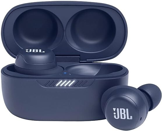 JBL Live Free NC+ TWS True Wireless Bluetooth Noise-cancelling Earbuds – Blue