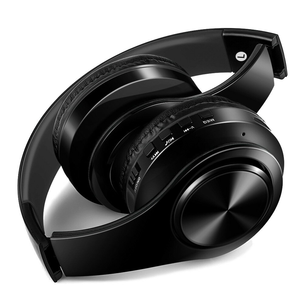 Bluetooth Headphones Over Ear Built-in Mic and Wired Mode for PC/Cell Phones/TV