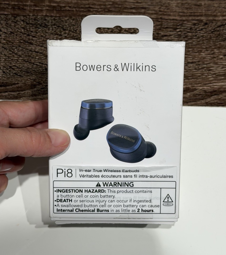 Bowers & Wilkins Pi8 ANC In-Ear True Wireless Earbuds Midnight Blue
