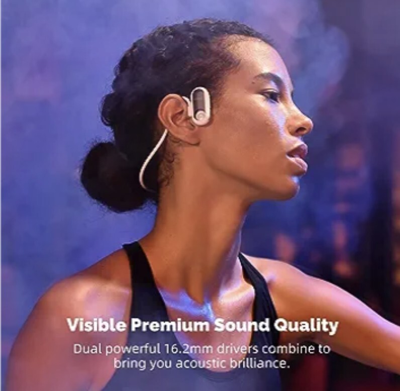 BRAND NEW – Open-Ear Headphones Air Conduction Sound Visualization 16.2mm Driver