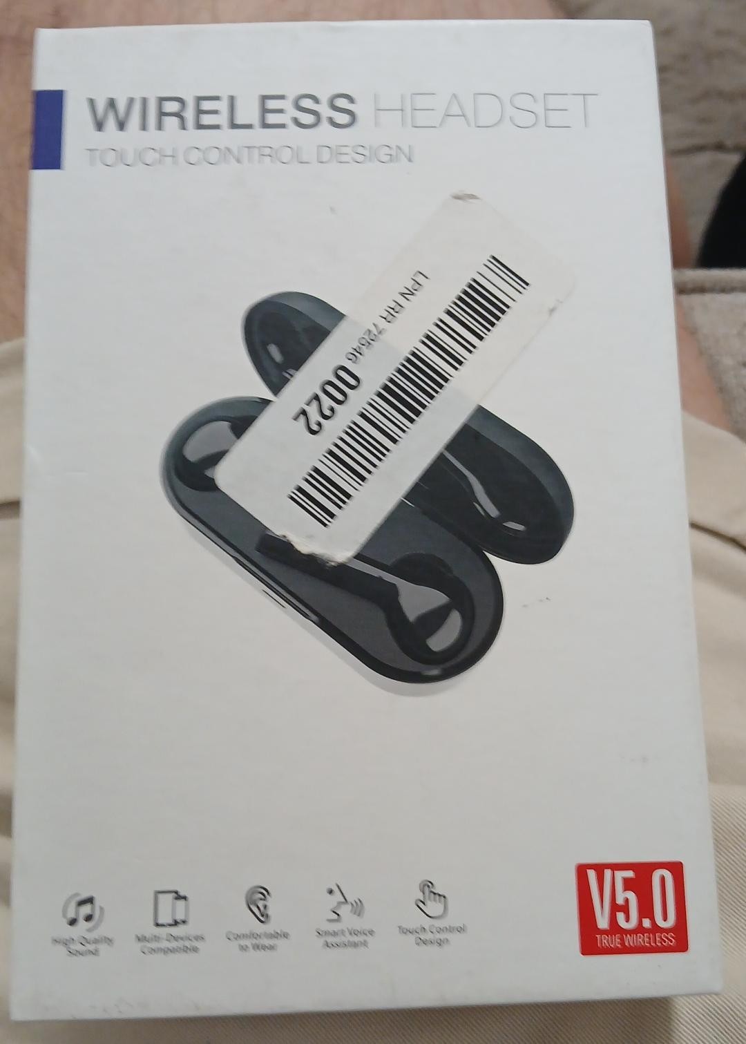 WIRELESS HEADSET TOUCH CONTROL DESIGN V5.0 NEW MULTI DEVICES