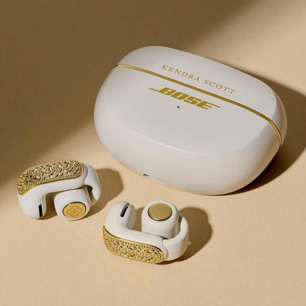 Bose x Kendra Scott Ultra Open Earbuds – Gold Filigree