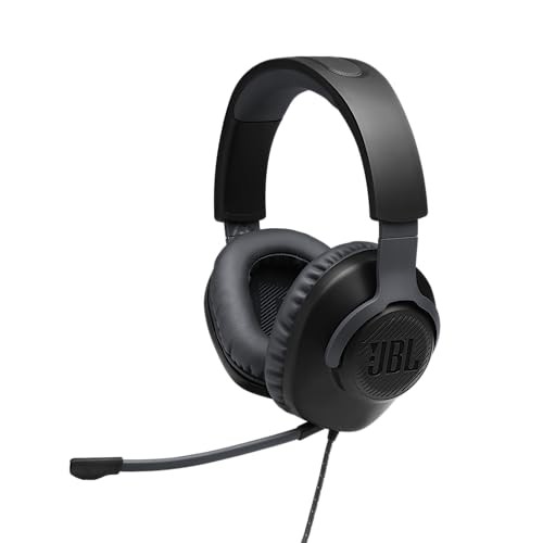 Quantum 100 – Wired Over-Ear Gaming Headphones – Large One Size Black