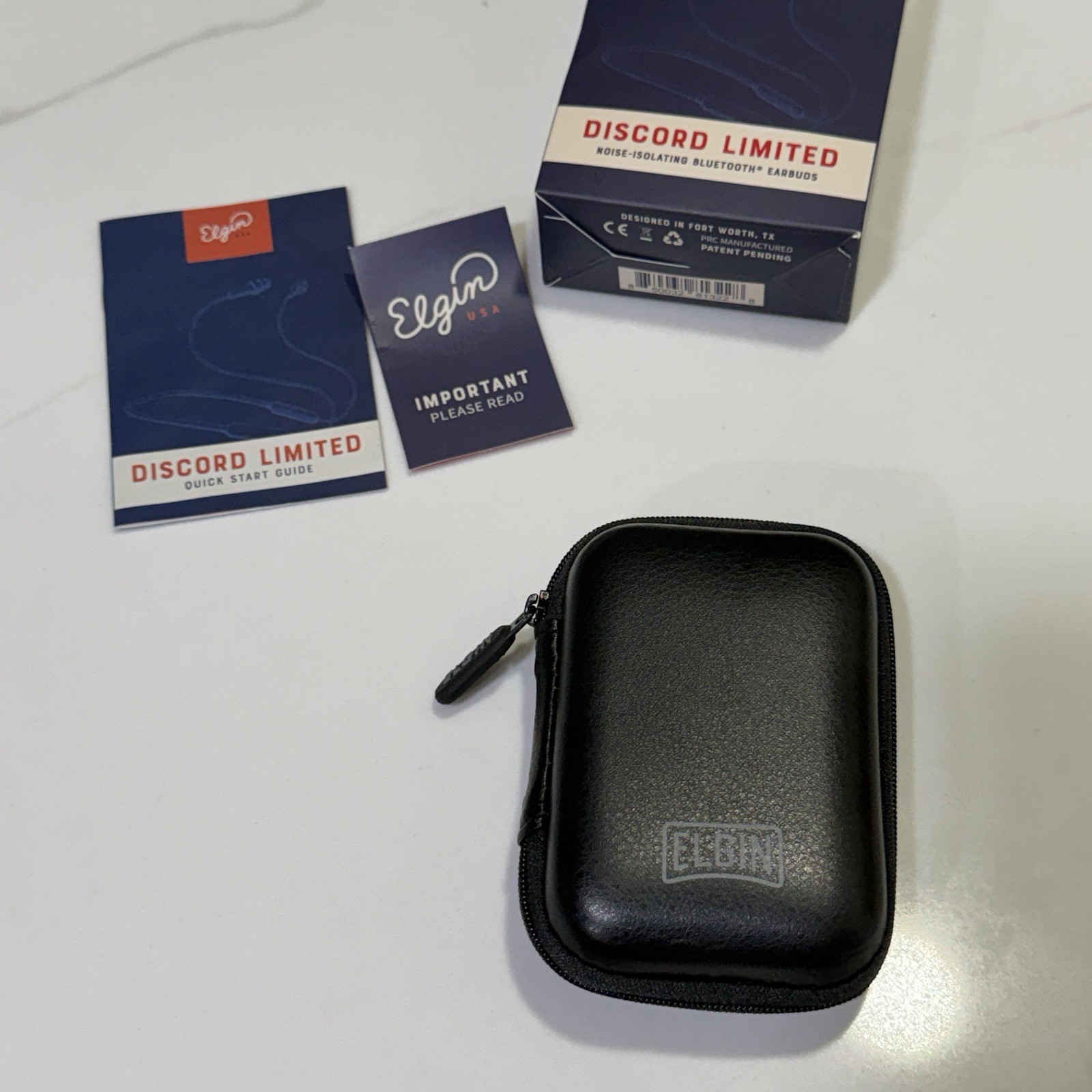 Elgin Discord Limited M1.3L Bluetooth Wireless Noise-Isolating Neckband Earbuds