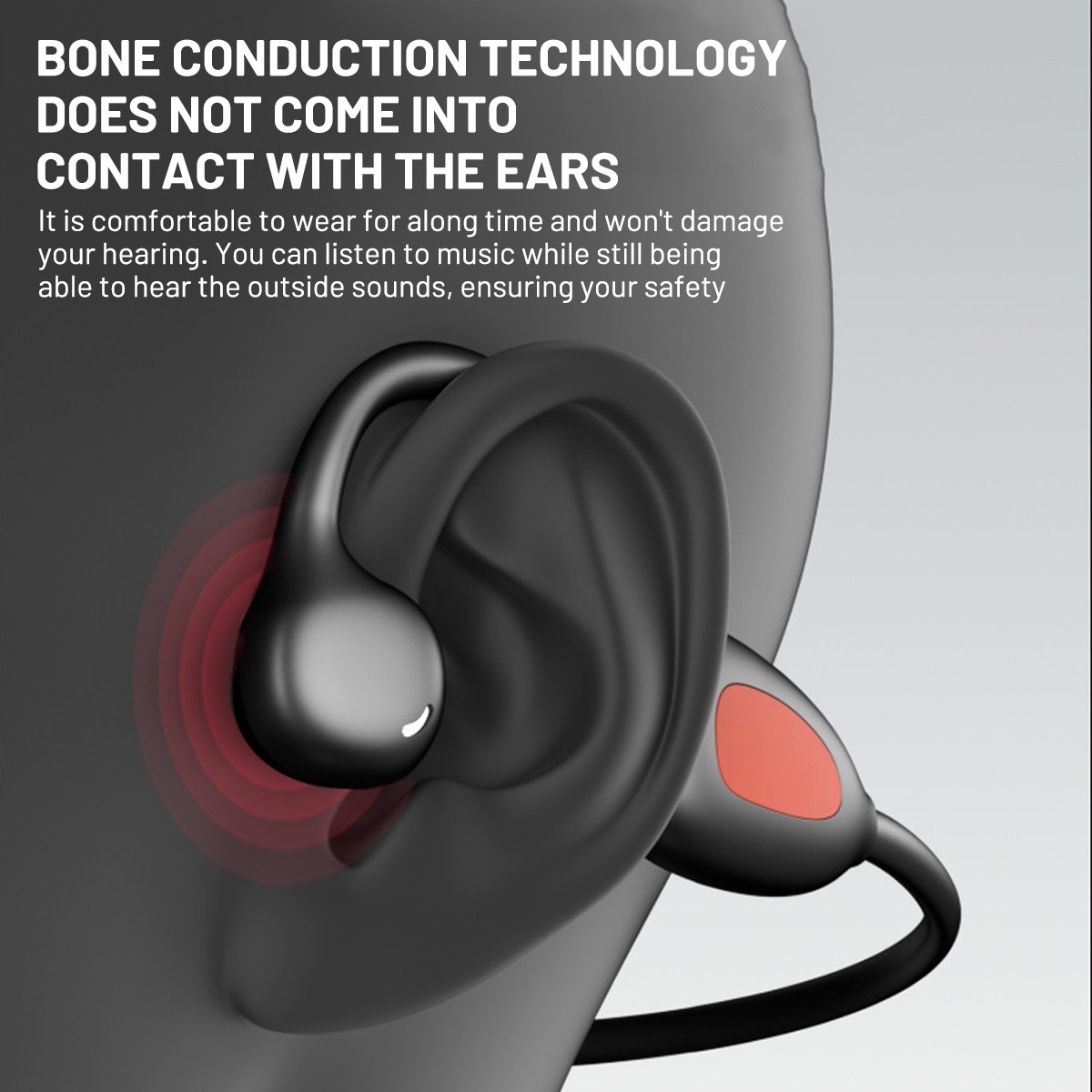 New Bluetooth Earbuds Over-Ear Outdoor Sports Running Earbuds Water-Resistant US