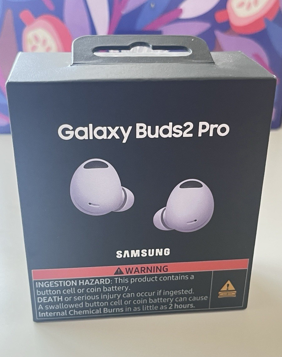 Brand New Samsung Galaxy Buds2 Pro Bluetooth Wireless Earbuds Purple