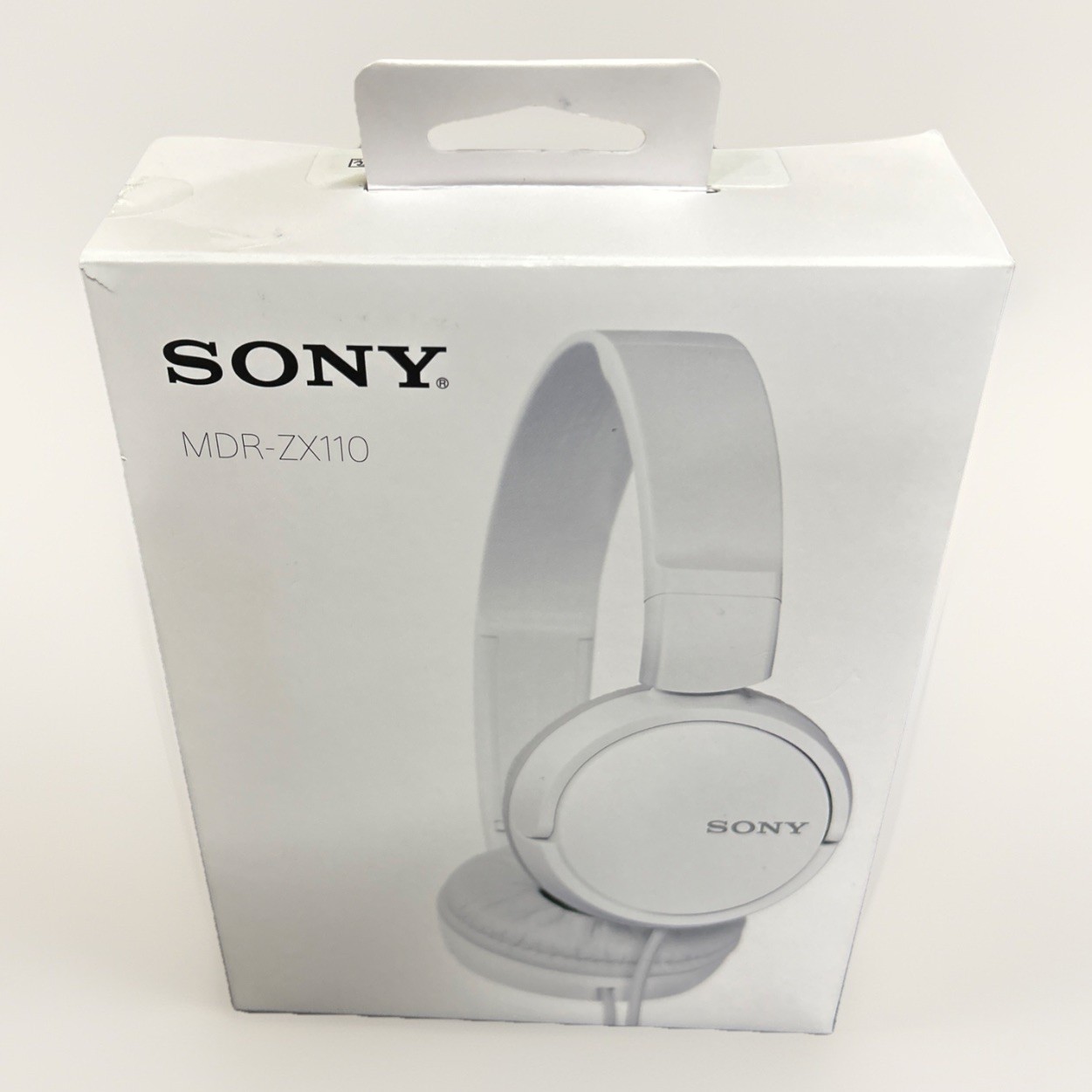 Sony MDR-ZX110 Ear-Pad (On the Ear) Headband Headphones – White