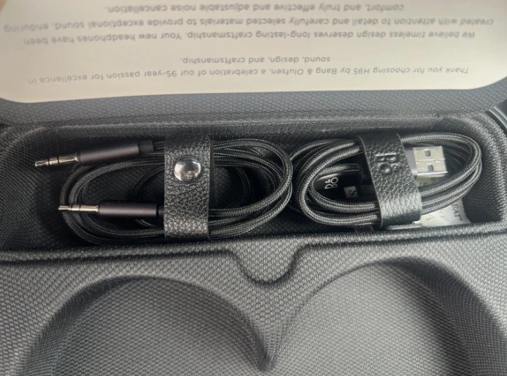 Bang & Olufsen Beoplay H95 BLACK – Wireless ANC Headphones Aluminium Case BT 5.1