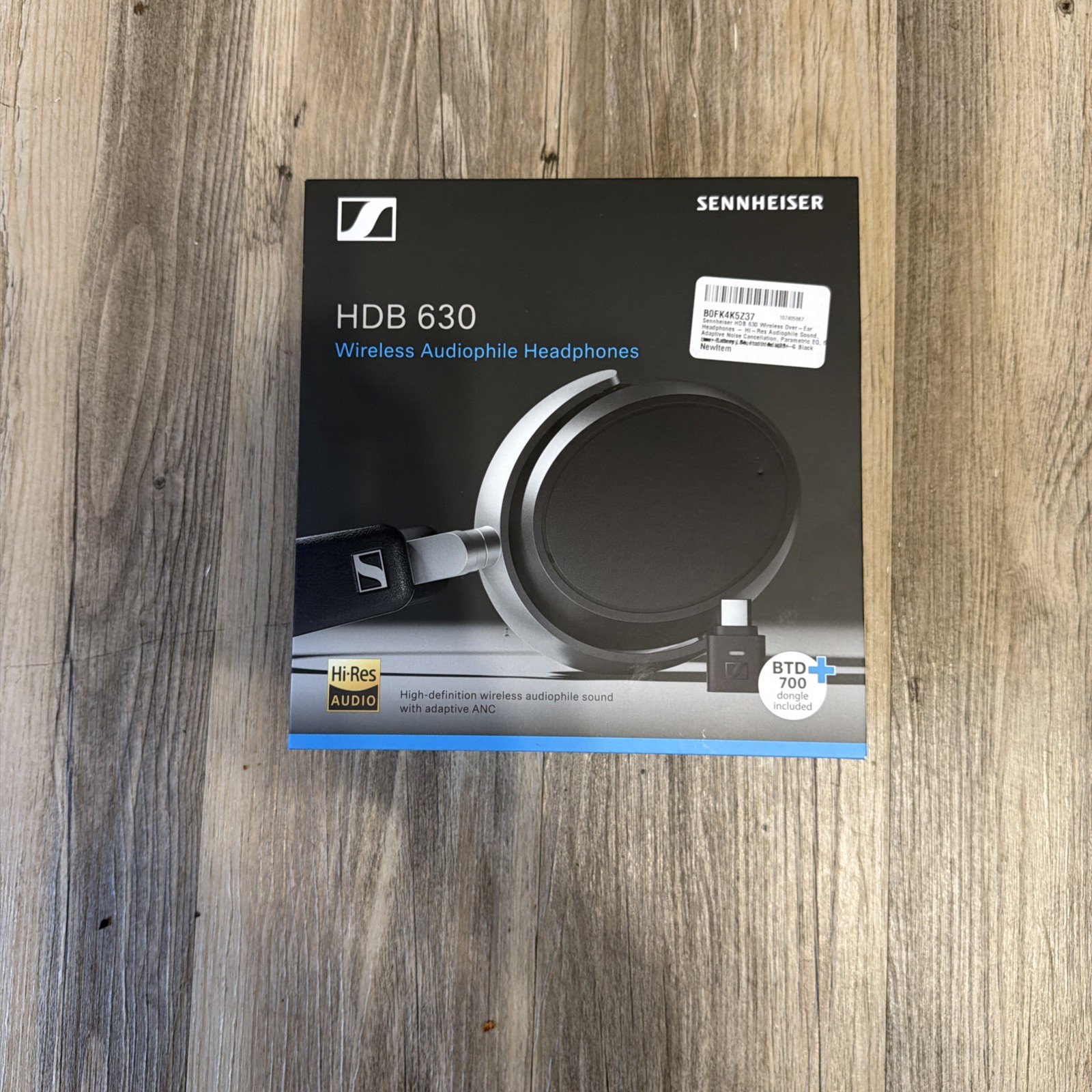 Sennheiser HDB 630 Wireless Over-Ear Headphones – High-Definition Audiophile