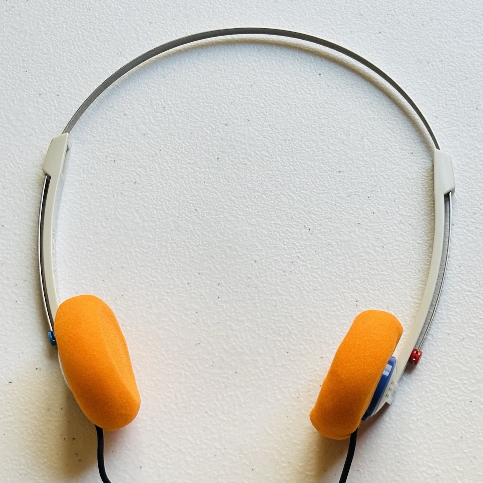 SONY MDR-10 Walkman Lightweight Headphones w/Orange Pads – Guardians Of Galaxy