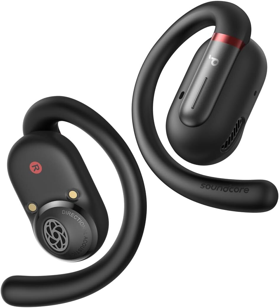 Soundcore V30i Open-Ear Headphones Lightweight Ergonomic Ear Hooks Sport Earbuds