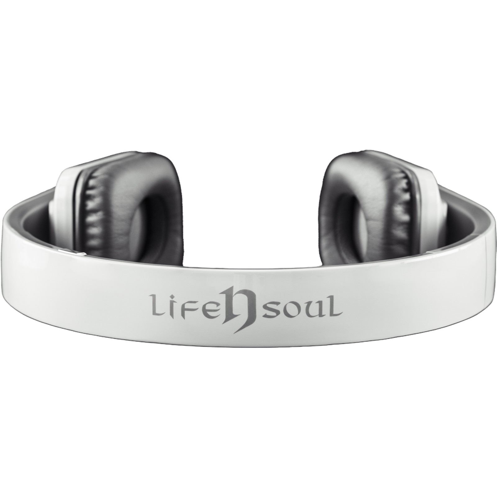 Life n Soul BE501-W Bluetooth Headphones, White, Over-the-head Surround Sound