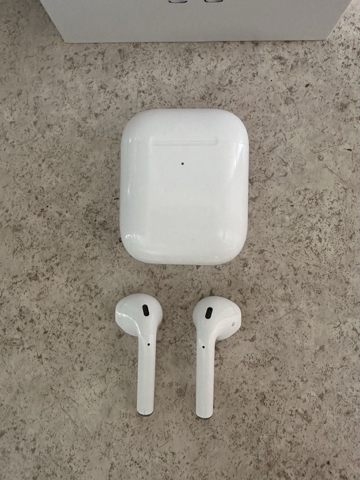 Apple AirPods 2, 3, and 4 Bluetooth In-Ear Earbuds w/ Charging Case, White