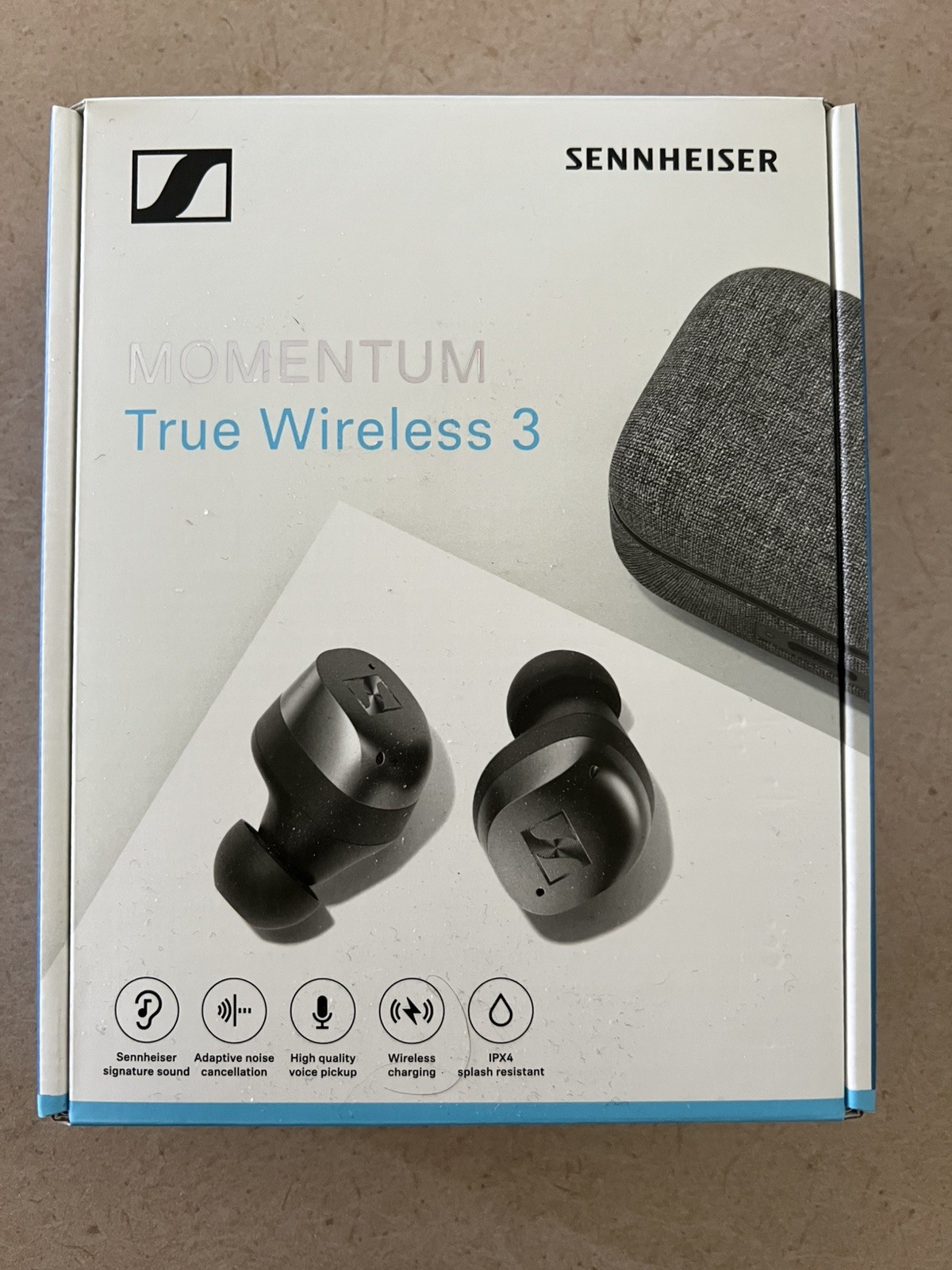Sennheiser MOMENTUM True Wireless 3 Graphite Bluetooth 5.2 aptX Adaptive ANC