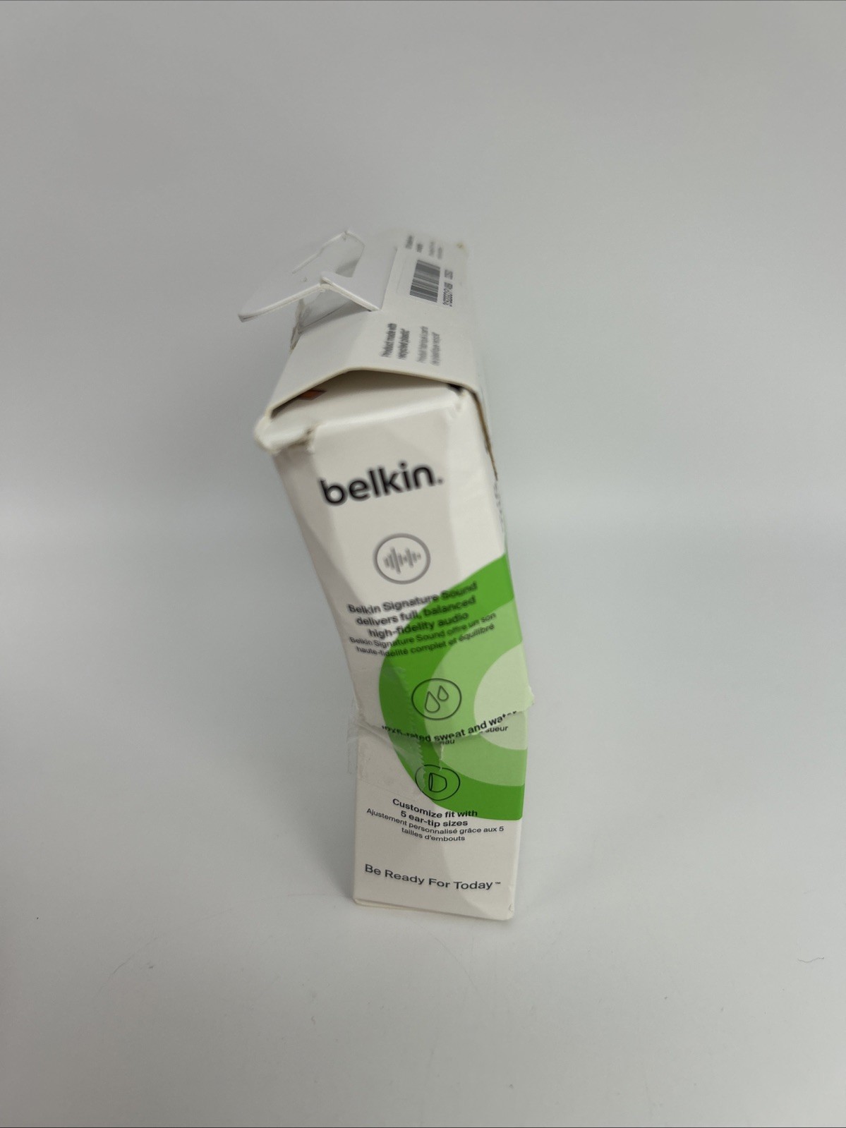 Belkin ROCKSTAR Headphones with USB-C Connector [USB-C Headphones] Damaged Box