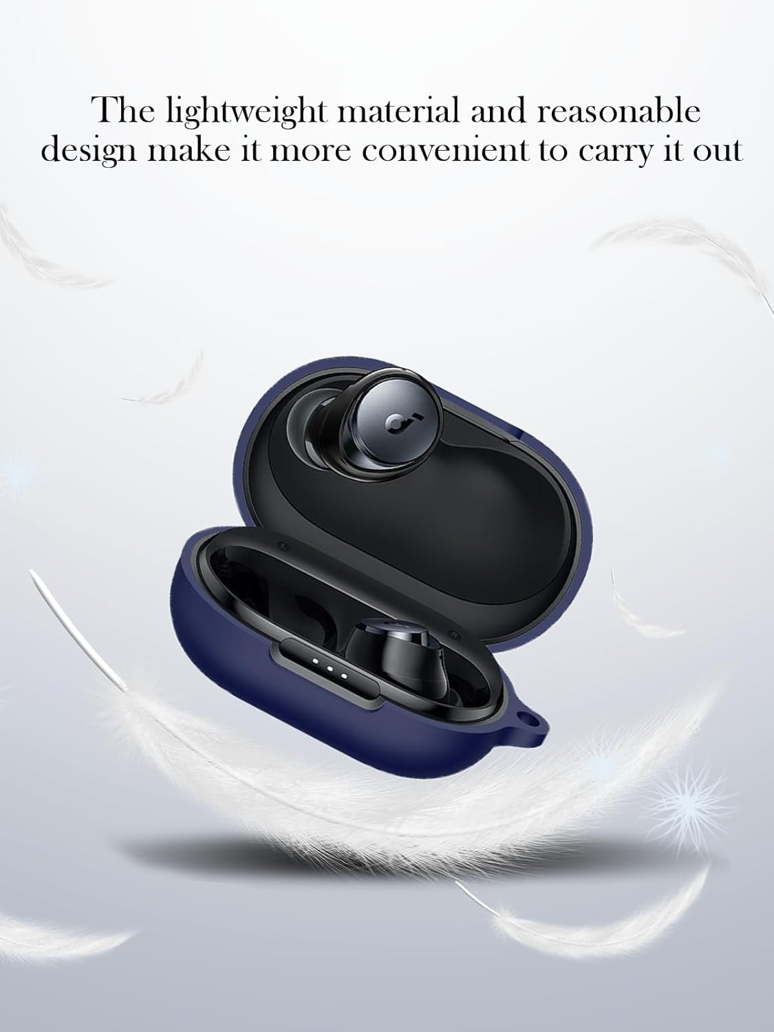 Case for Soundcore by Anker Space A40 Adaptive Active Noise Cancelling Wireless