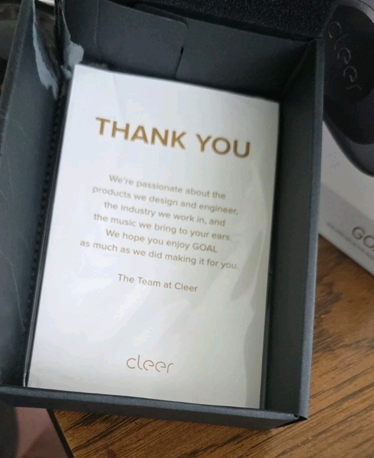 Cleer GOAL Bluetooth Active Earbuds Sports Workout Open Box EXCELLENT Conditio