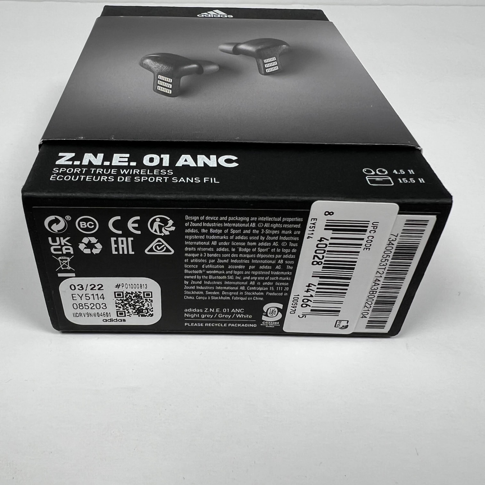 adidas Men’s Adidas Z.N.E. 01 ANC True Wireless Earbuds