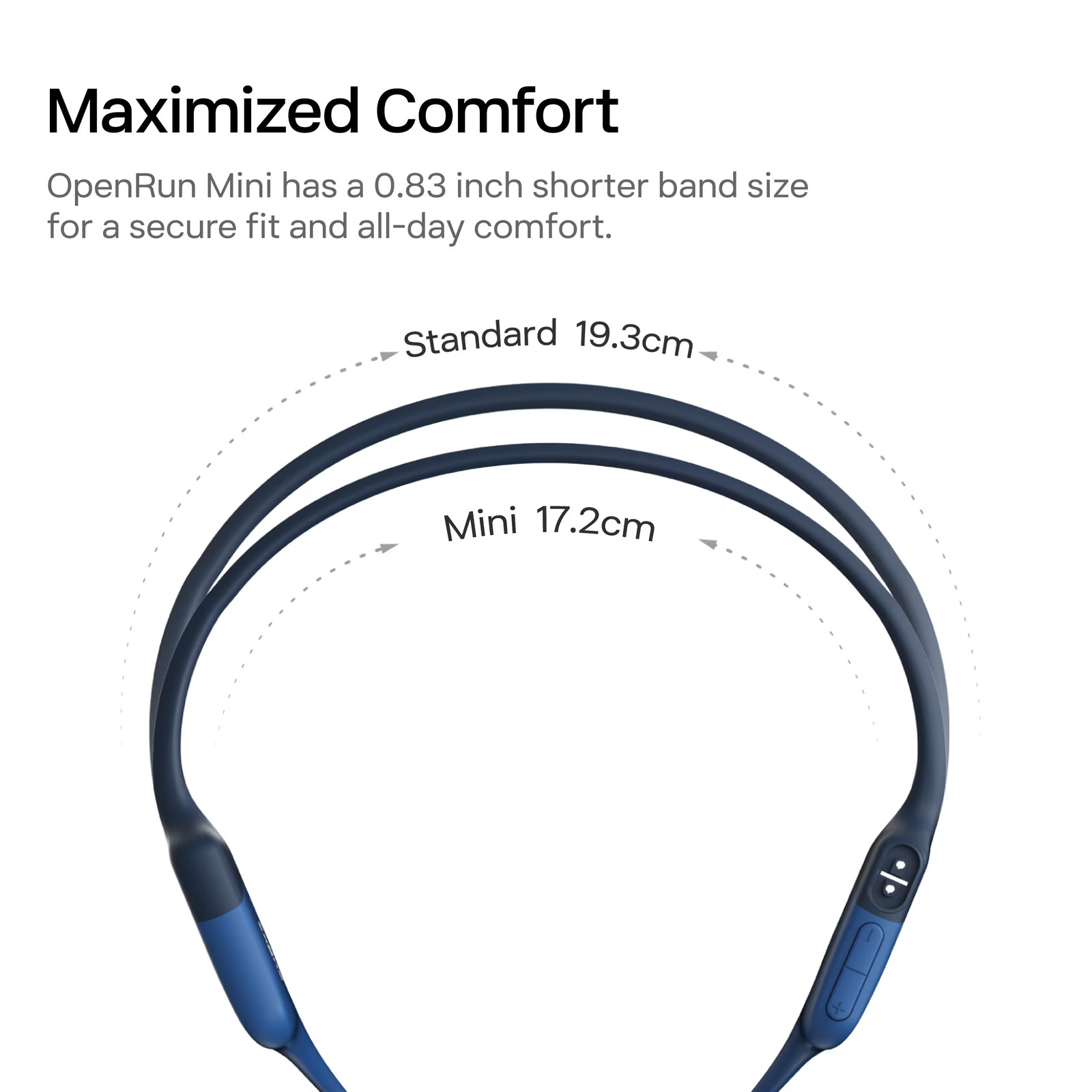 Shokz – OpenRun Wireless Bone Conduction Open-Ear Bluetooth Endurance Headpho…