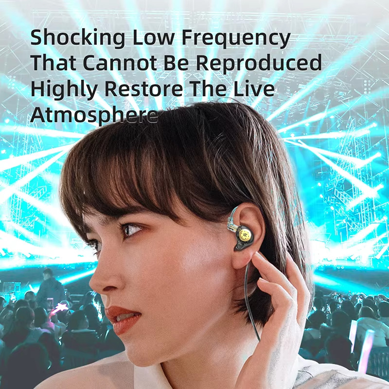 EDX Pro Earphones Bass in Ear Monitor Headphones Sport Noise Cancelling HIFI Hea