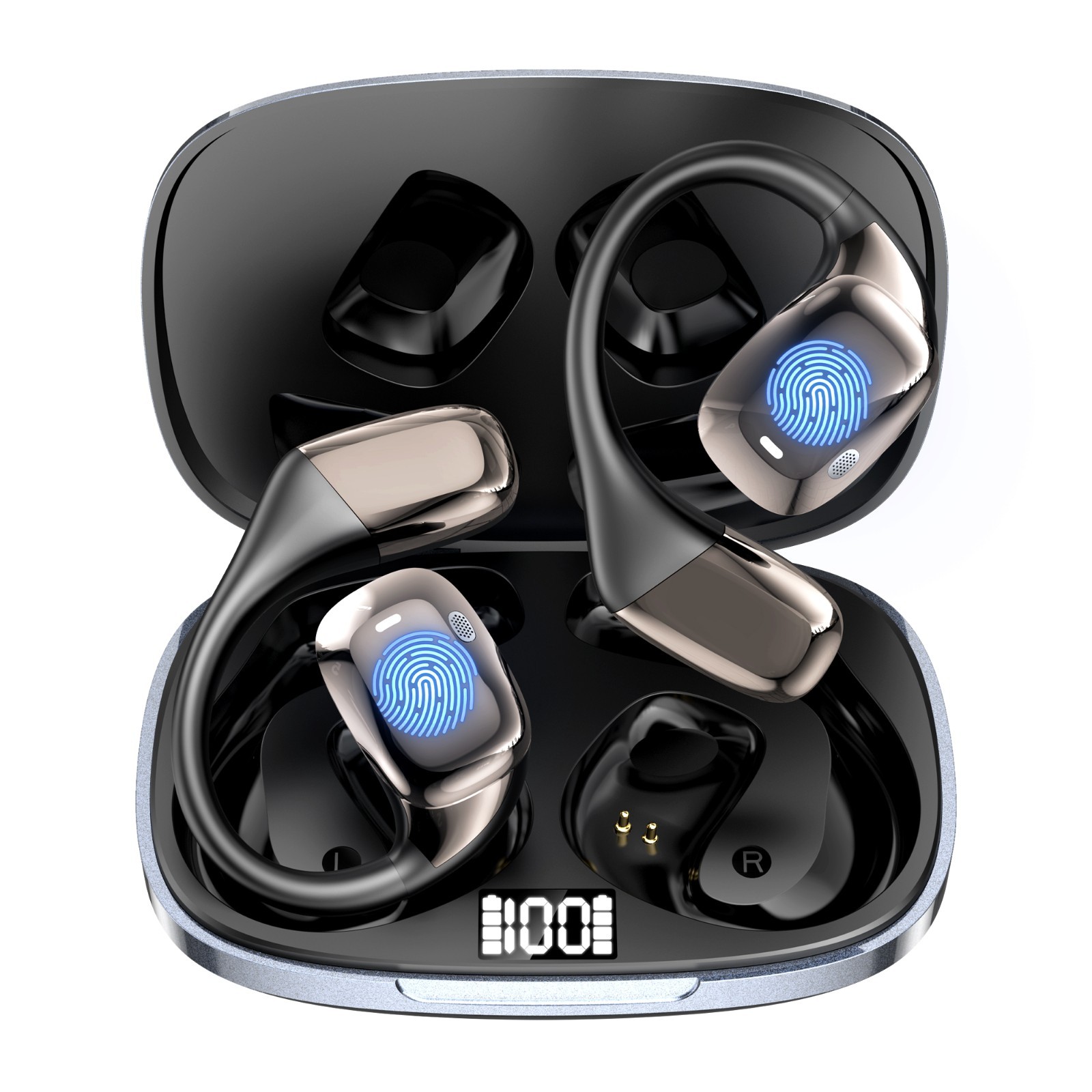AI Translation Earbuds Real Time, Wireless Bluetooth Headphones for Travel