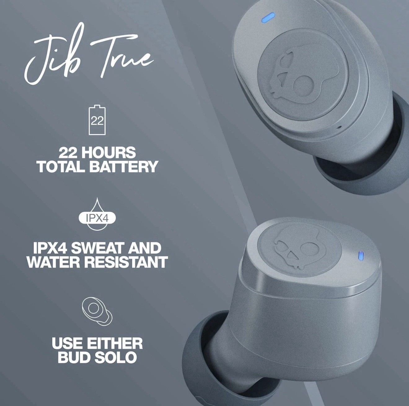 Skullcandy Jib True 2 Wireless Earbuds Charging Case 33hr NISB FREE SHIPPING💀