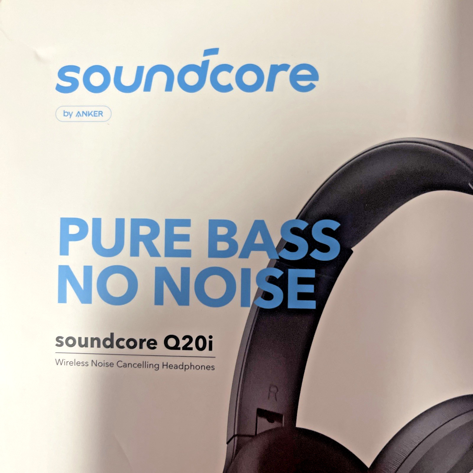Soundcore by Anker Q20i Hybrid Active Noise Cancelling Headphones, Big Bass