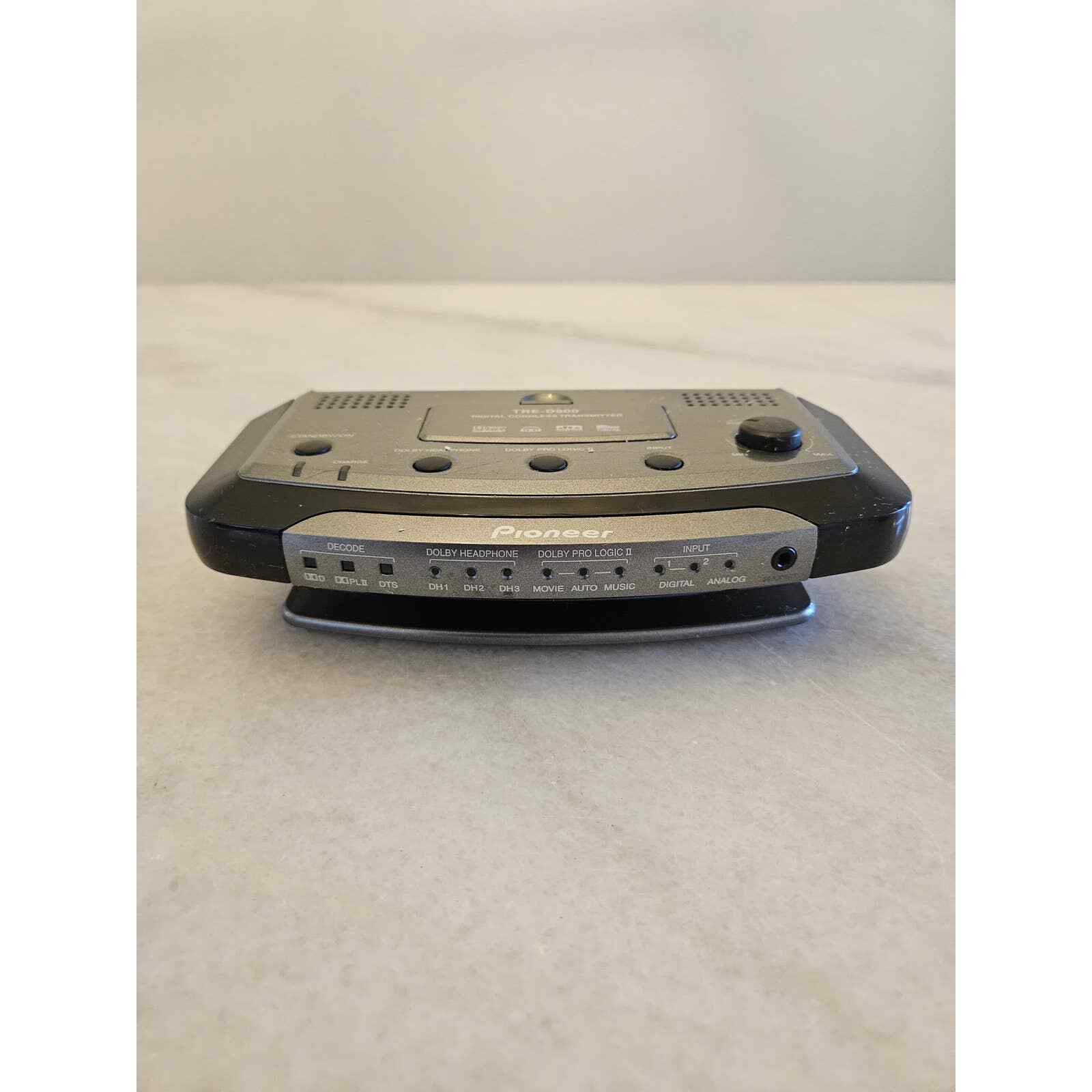 Pioneer TRE-D800 Gray 5.1 Surround Sound Headphone Digital Cordless Transmitter