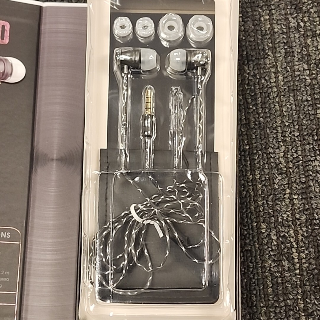 Hype LUXE PRO Hands Free Earphones Bass Boosting Built-in MIC & Carrying Case
