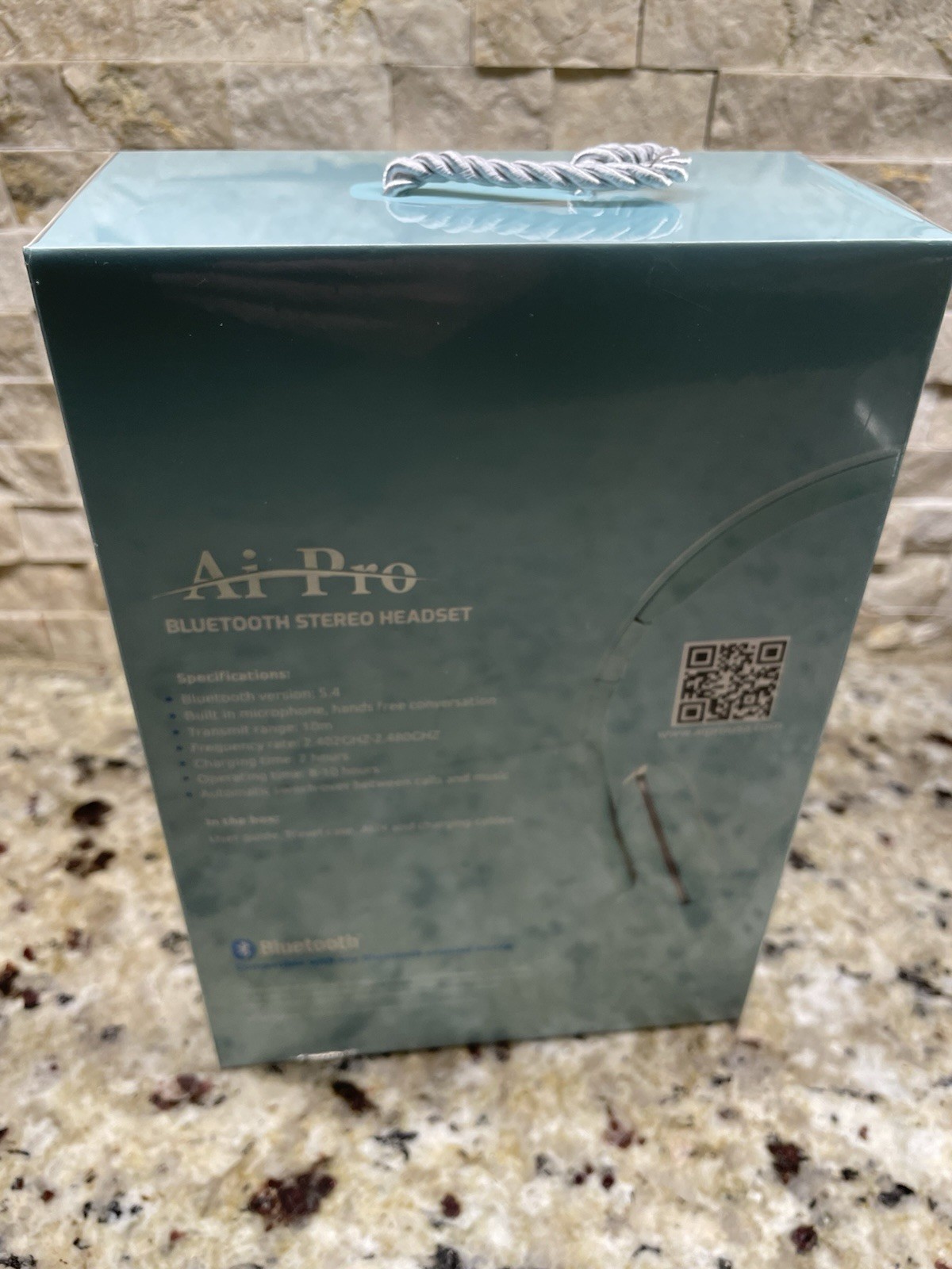 AiPro-200 Plus Dual Bluetooth Stereo Headphones Pink Wireless headset Premium