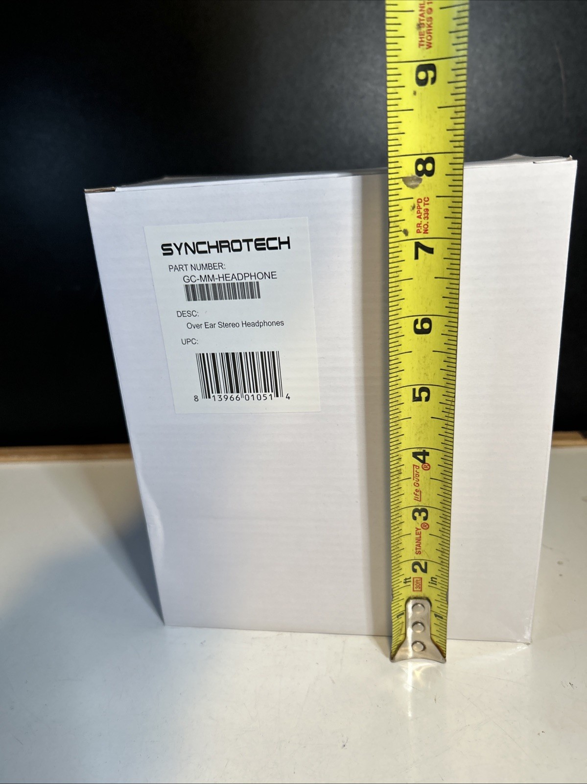 Synchrotech Over Ear Stereo Headphones GC-MM-HEADPHONE NOS