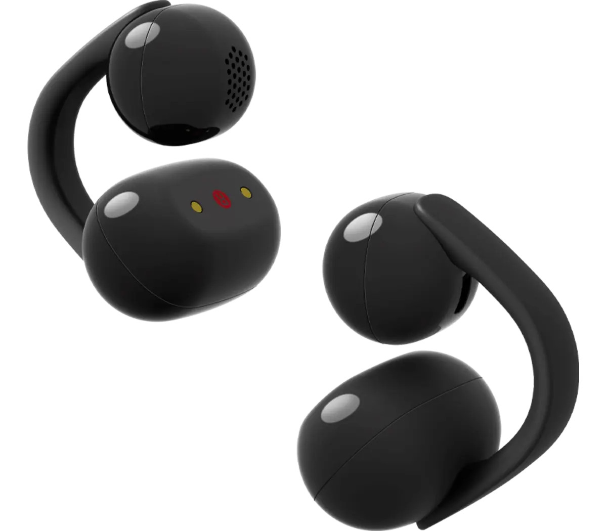 Genuine Sony WF-LC900/B LinkBuds Clip Open-Ear Truly Wireless Earbuds – Black