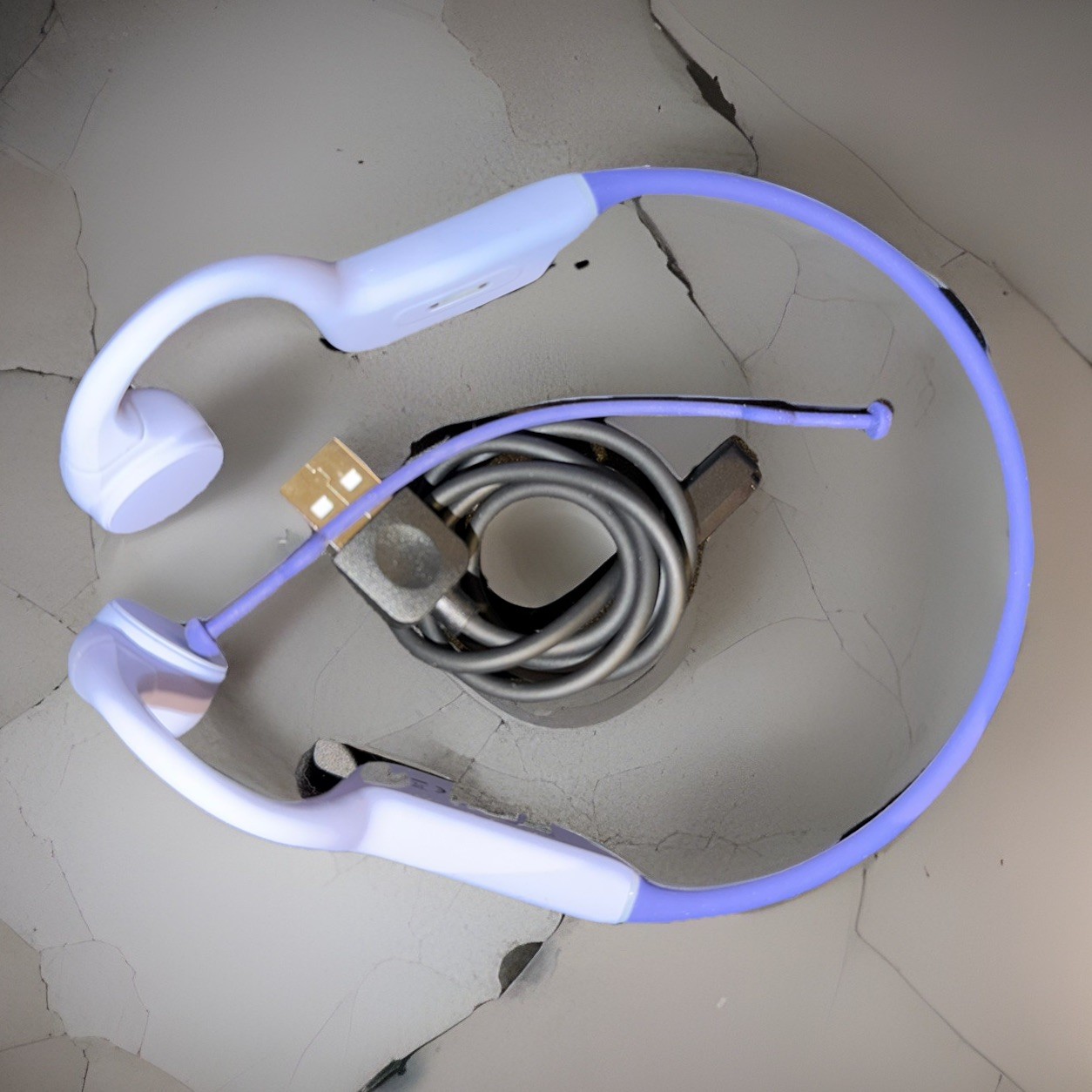 RAYCON Bone Conduction Headphones, NEW Open-Ear Bluetooth Sports Earbuds W/ Mic