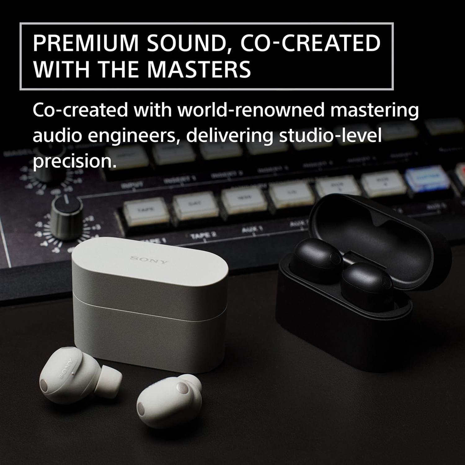 Sony WF-1000XM6 The Best Truly Wireless Noise Cancelling Earbuds – Black