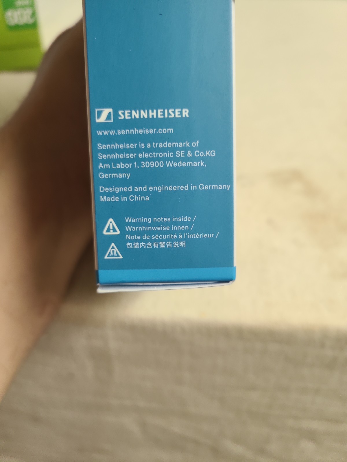 New Clear SENNHEISER “IE 100 PRO” In-ear monitoring ear phones – UNOPENED