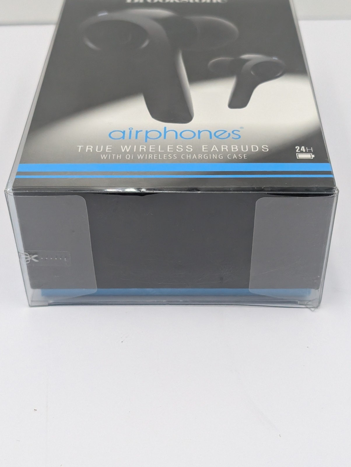 Brookstone Airphones True Wireless Earbuds With Qi Wireless Charging Case BKH600