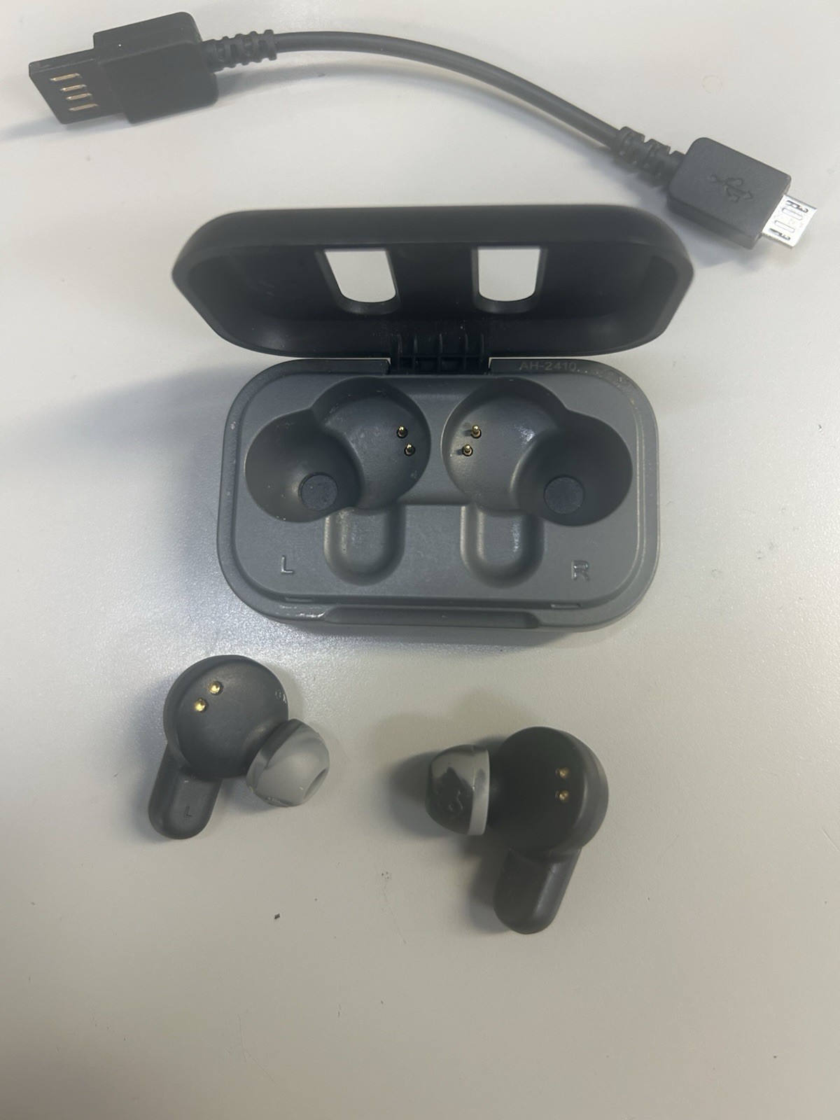 Skullcandy Dime X2 True Wireless Bluetooth In-Ear Earbuds w/ Built-In Mic Gray