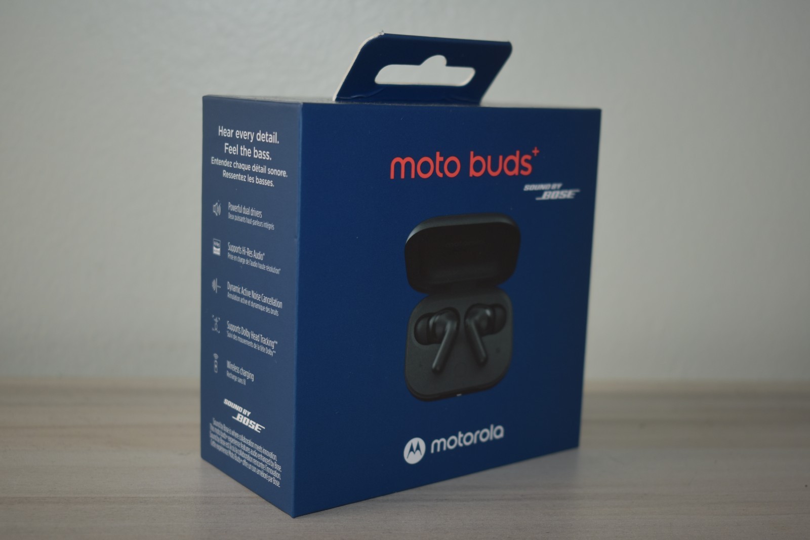 Moto Buds+ Sound by Bose Forest Gray XT2441-1 (New, sealed box) earbuds