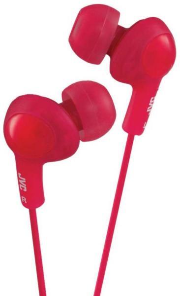JVC Gumy Plus HA-FX5R Wired Stereo Mini Earphones 16 Ohm – 10 Hz 20 kHz – Red