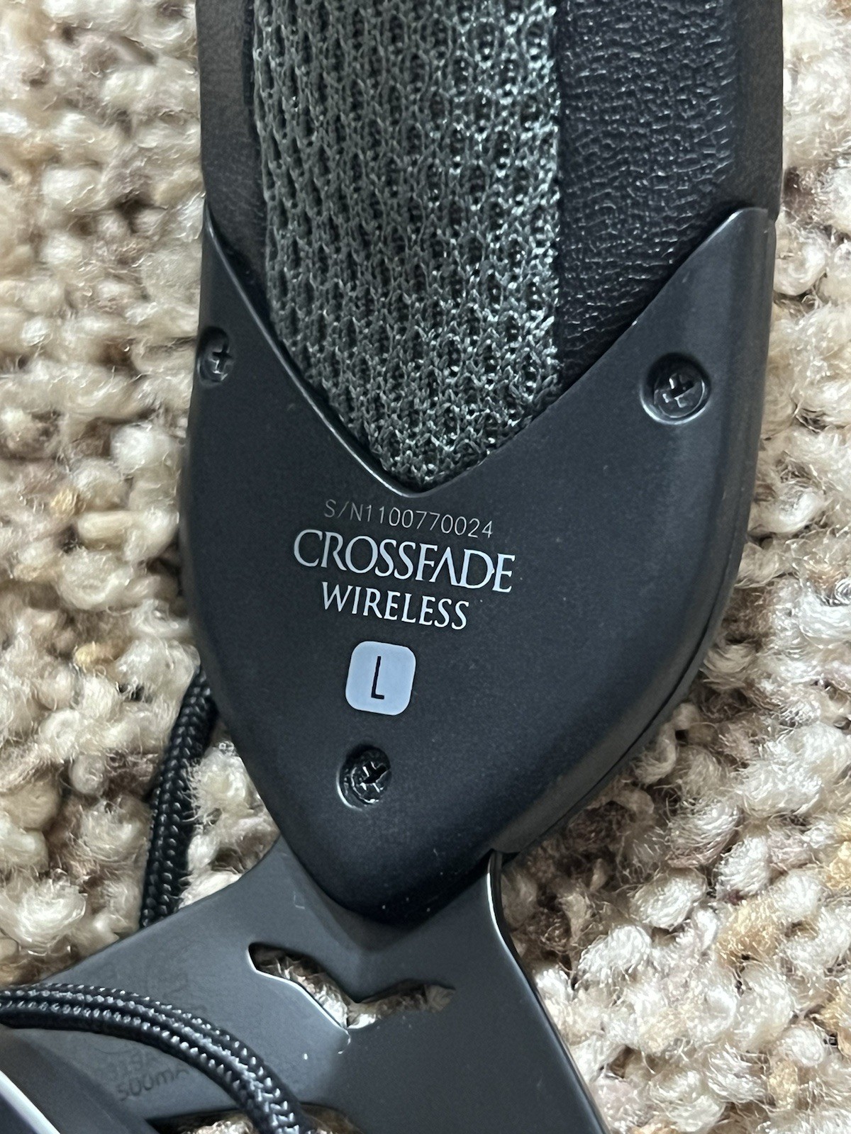 Amazon AI Branded V-Moda Crossfade M-100 Master Hi-Res Headphones – Black RARE