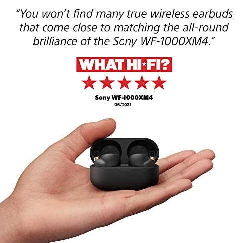 Sony WF-1000XM4 Industry Leading Noise Canceling Truly Wireless Earbud Headphone