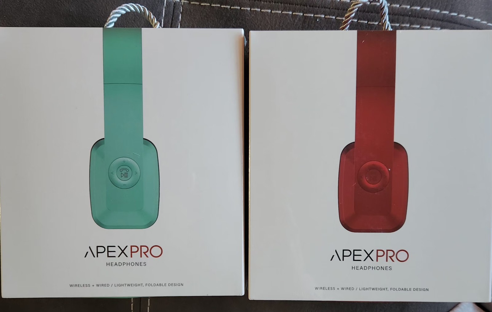 APEXPRO Headphones..Bluetooth Wireless W/Travel Case.
