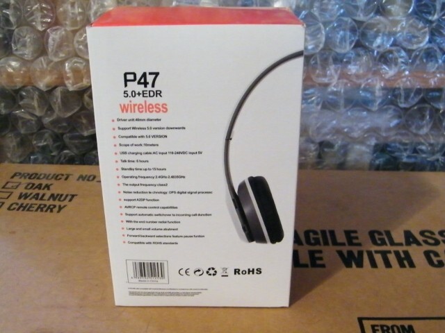P47 5.0+EDR Wireless Headphones