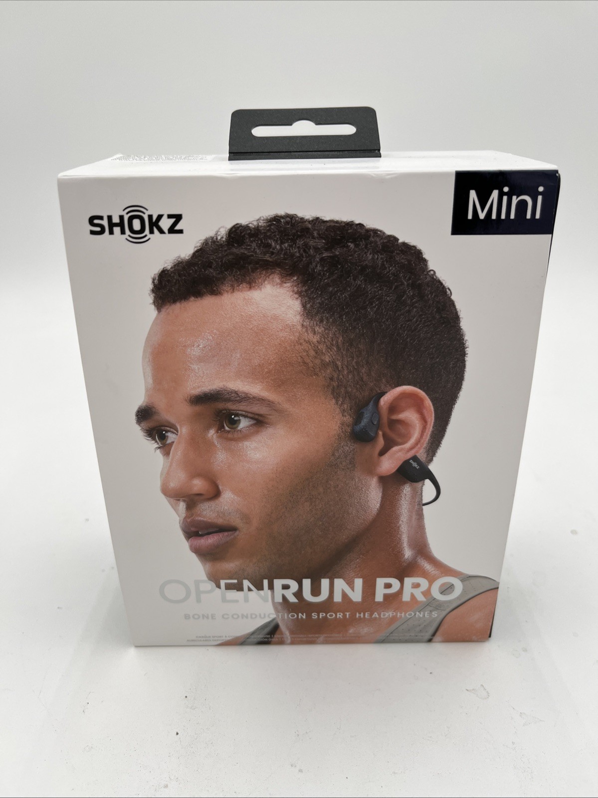 Shokz – OpenRun Pro Mini Bone Conduction Sport Headphones (S811) Black – New