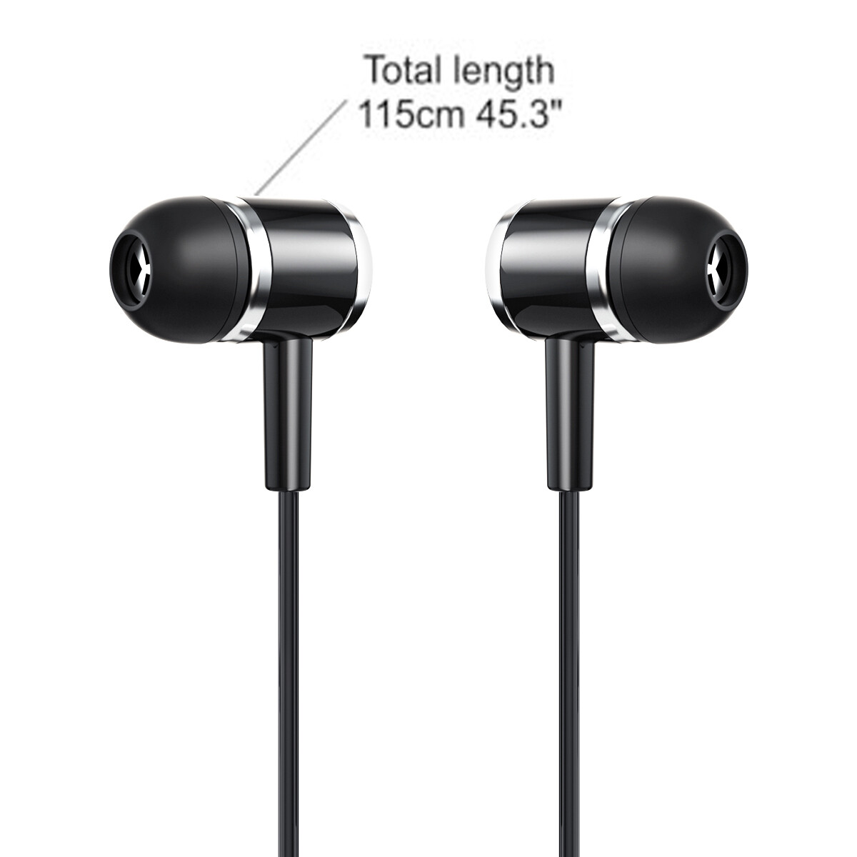 2X Type C Wired Earbuds Ergonomics in Ear Headphones w/Mic for iPhone 15 Samsung