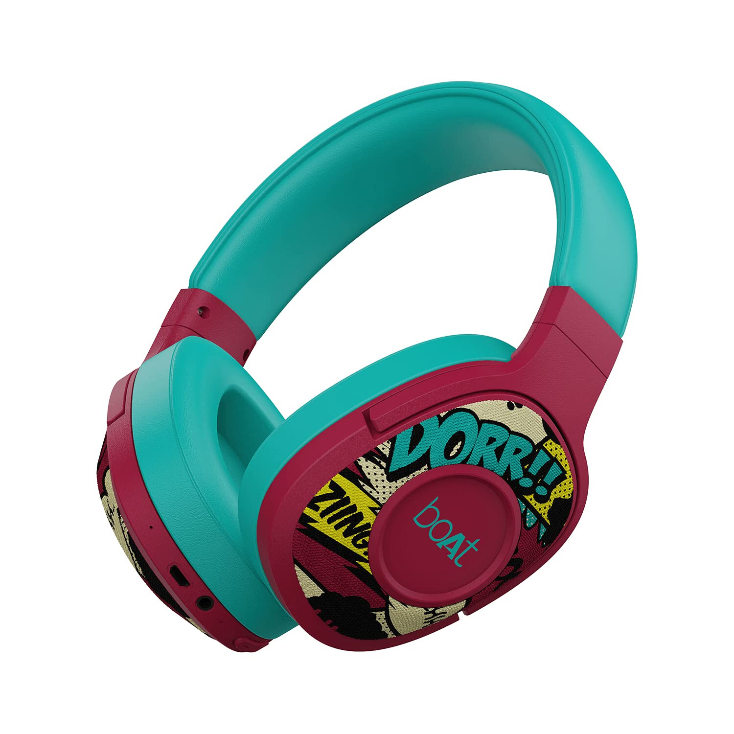 boAt Rockerz 550 Over Ear Bluetooth Headphones with Upto 20 Hours Playback,50 MM