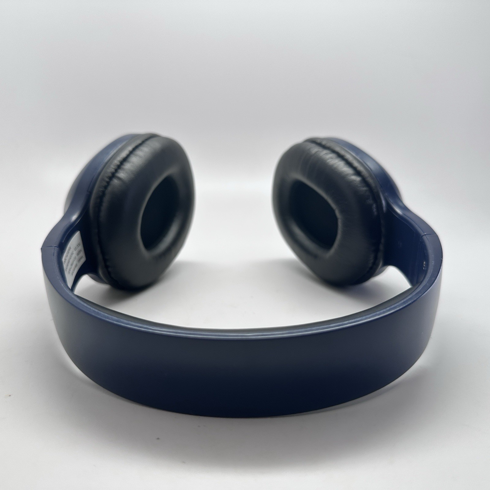 AIR MAESTRO Bluetooth Wireless Over-Ear Headphones Navy Blue w/ Mic & USB