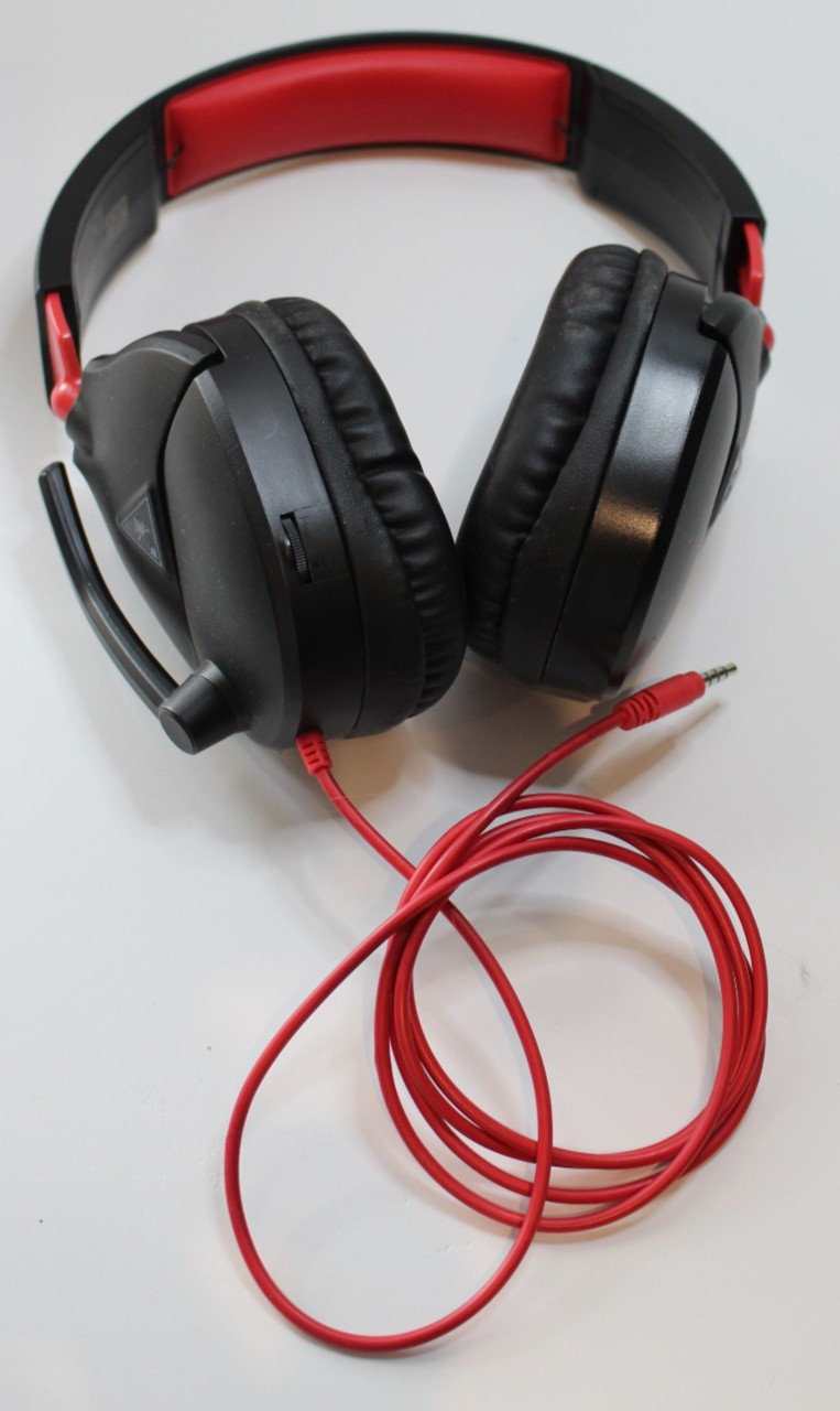 Turtle Beach Ear Force Recon 70P Gaming Headset – Red and Black