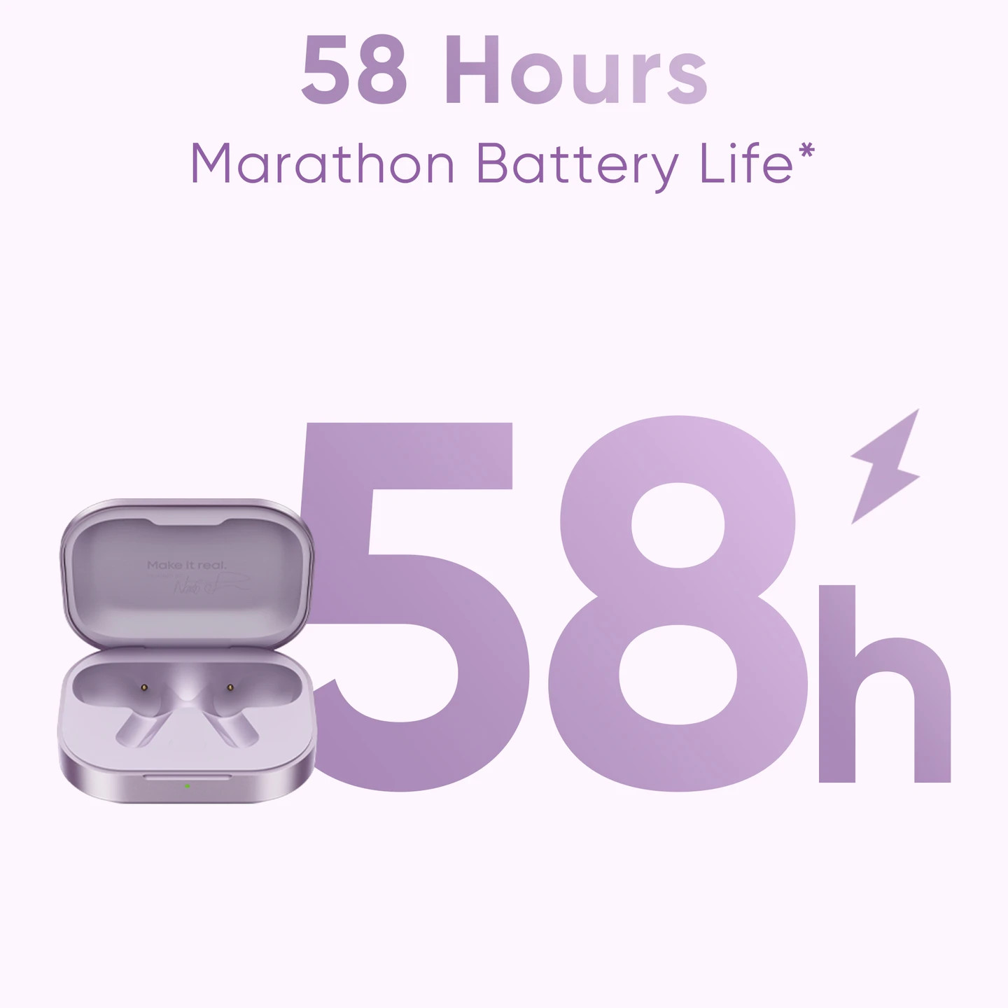 realme Buds Air8 with 55dB ANC,11+6mm Dual Drivers, 58Hrs battery Earbuds