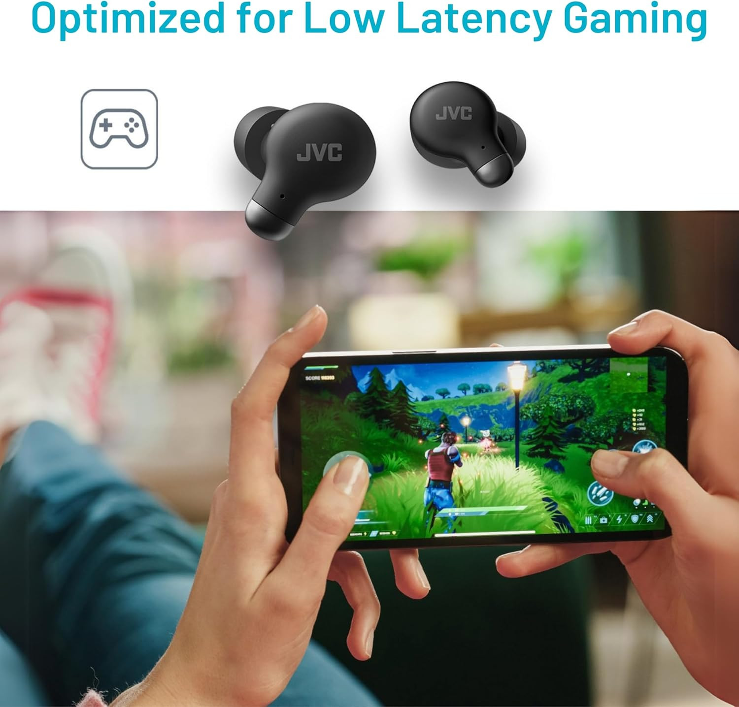 Active Noise Cancelling True Wireless Earbuds – Bluetooth 5.3 with ANC – Comfort